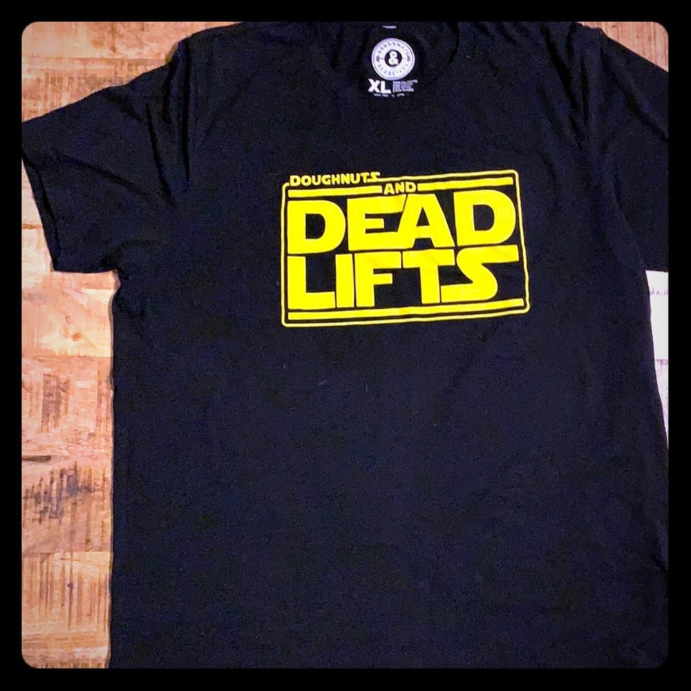 Doughnuts and Deadlifts Gym CrossFit Shirt